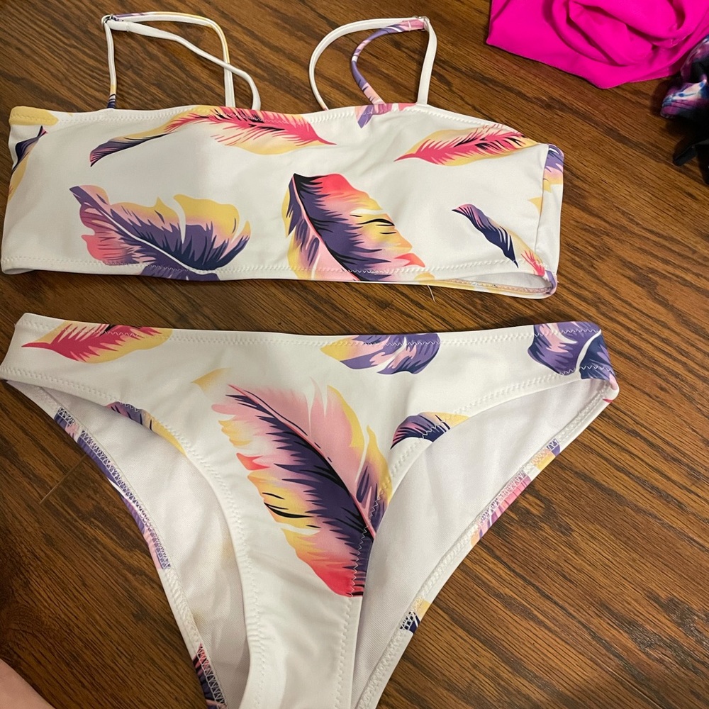 Feathered bikini from SHEIN